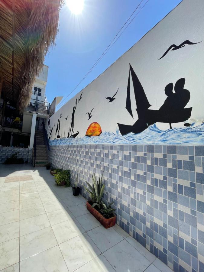Nativo Kite House Vandrehjem La Boquilla Eksteriør billede